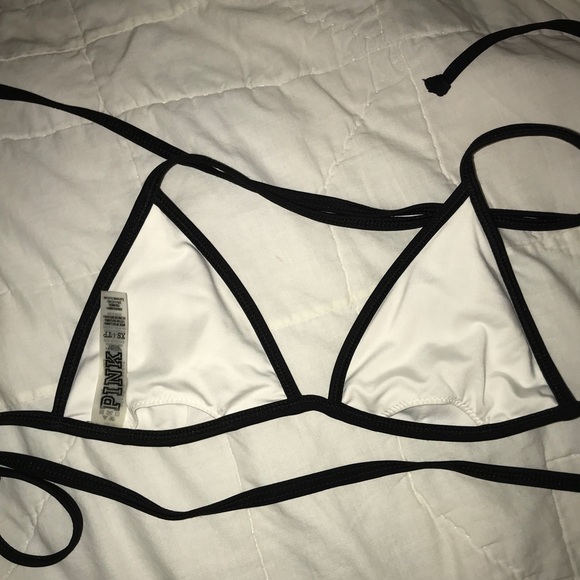 Two PINK triangle swim tops! Never worn - Picture 3 of 7